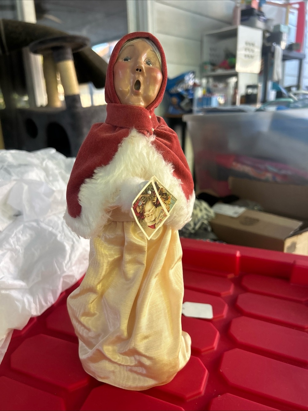 Byers choice caroler